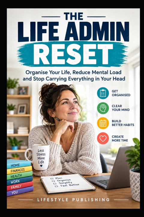 Boek THE LIFE ADMIN RESET Lifestyle Publishing