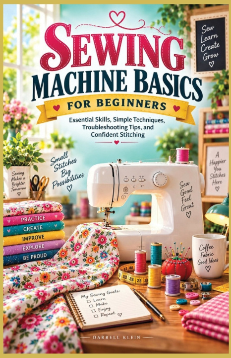 Carte SEWING MACHINE BASICS FOR BEGINNERS Darrell Klein