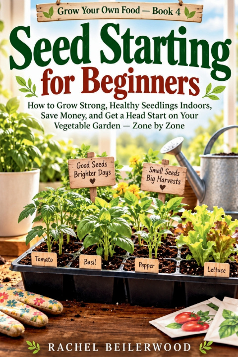 Kniha Seed Starting for Beginners Rachel Beilerwood