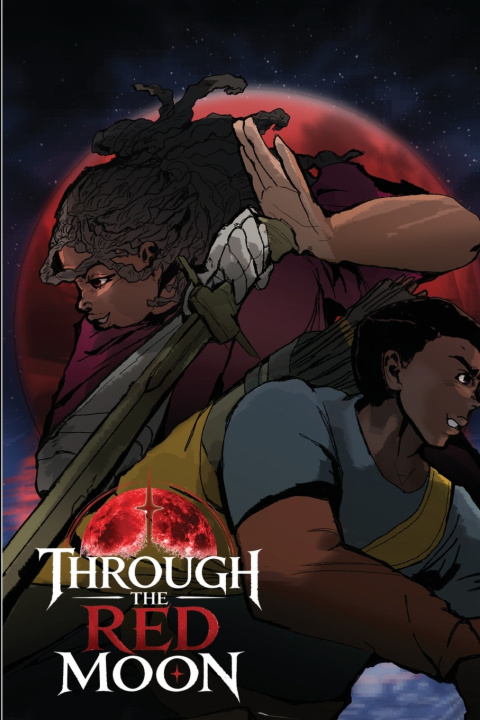 Knjiga Through The Red Moon (Variant Cover) Steven Nesbitt