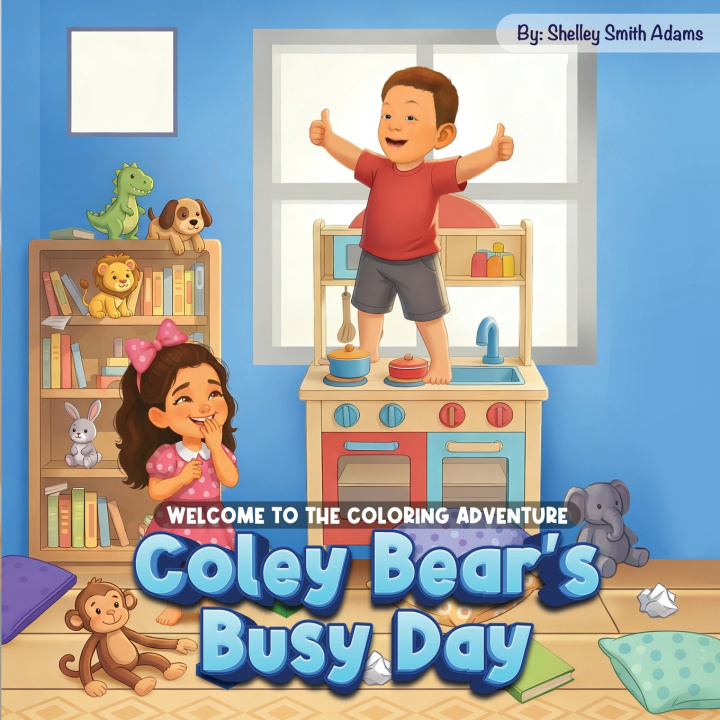 Livro COLEY BEAR'S BUSY DAY SHELLEY SMITH ADAMS