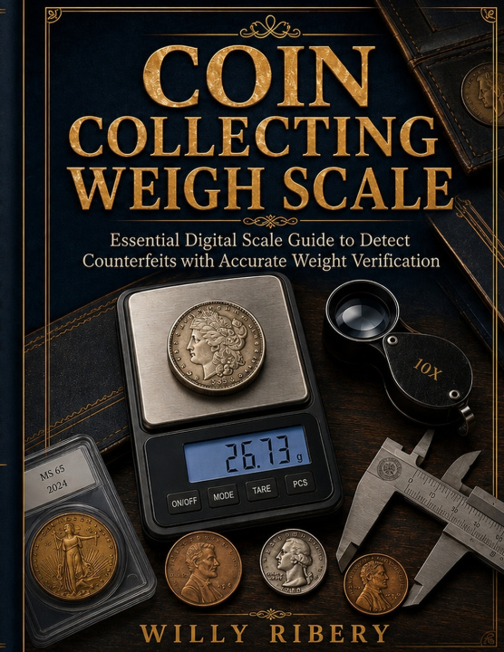 Książka Coin Collecting Weigh Scale WILLY RIBERY
