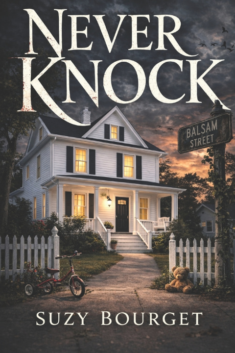 Książka Never Knock Suzy Bourget