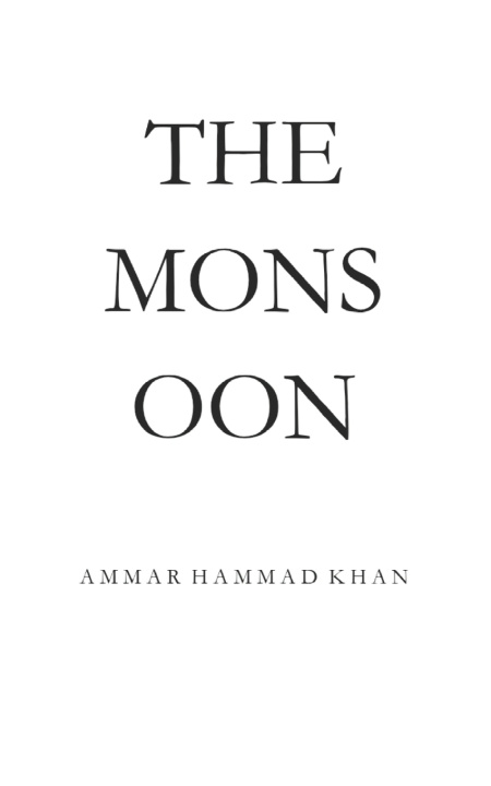 Livro The Monsoon Ammar Hammad Khan