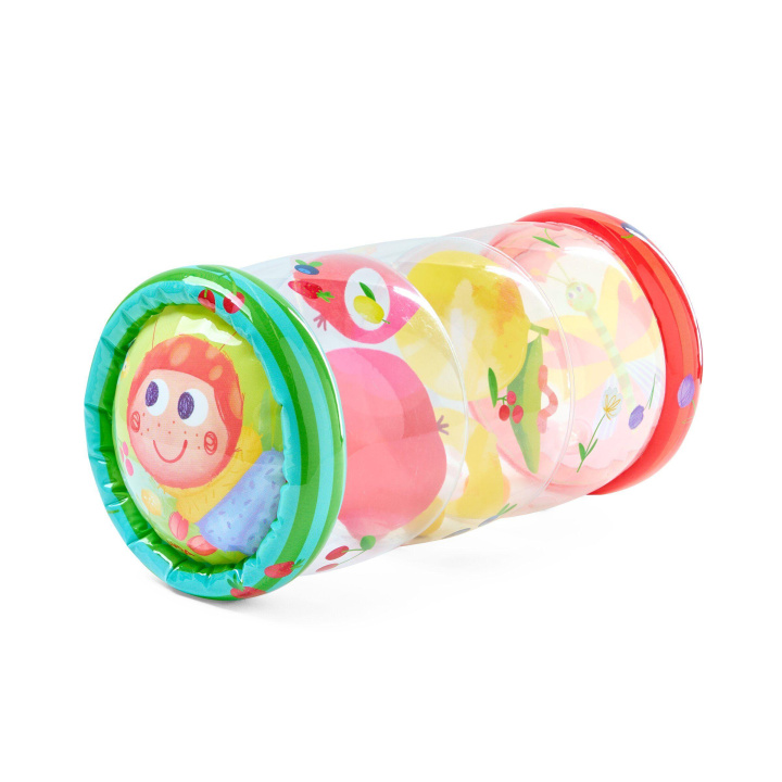 Carte Krabbelrolle Raupe Rosa 