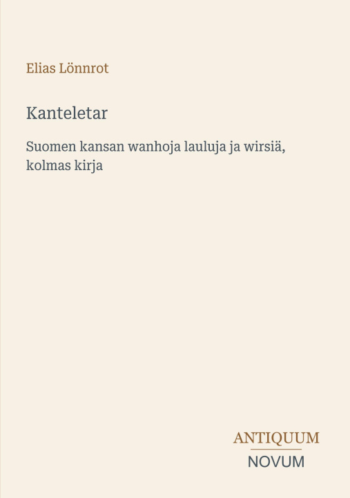 Carte Kanteletar 
