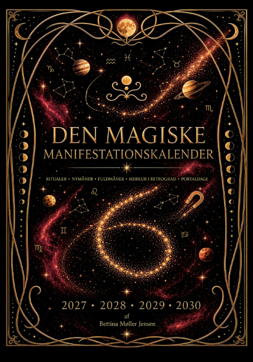 Libro Den magiske manifestationskalender Bettina Møller Jensen