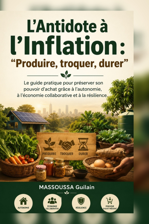 Kniha L'antidote à l'inflation Guilain MASSOUSSA