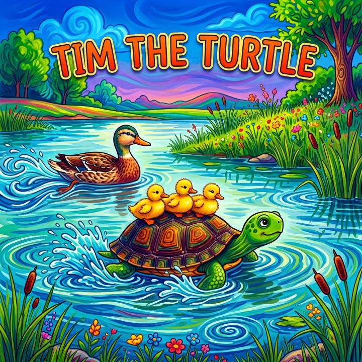 Livro Tim the Turtle cherran muniandy