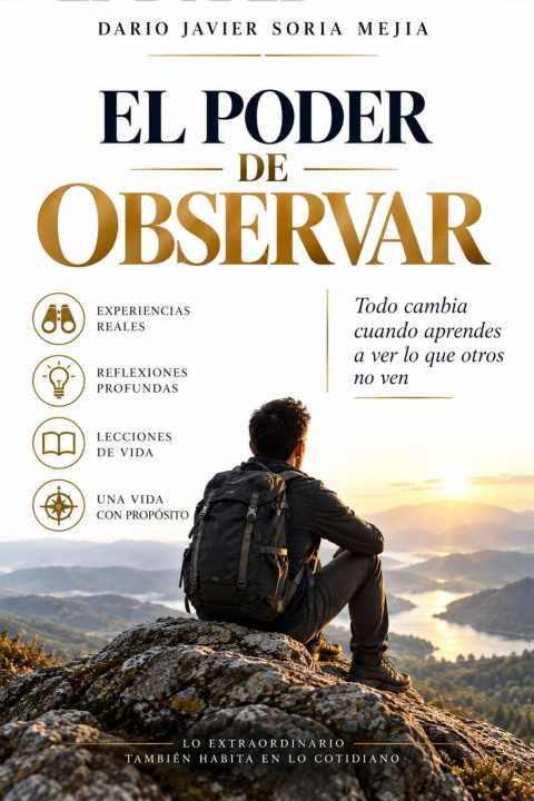 Βιβλίο EL PODER DE OBSERVAR DARIO JAVIER SORIA MEJIA