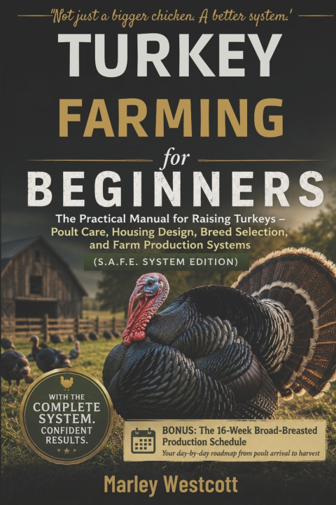 Knjiga Turkey Farming for Beginners Marley Westcott
