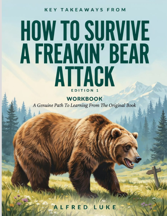 Książka Key Takeaways From How To Survive A Freakin' Bear Attack Edition 1 Alfred Luke