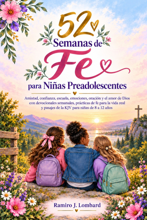Książka 52 Semanas de Fe para Niñas Preadolescentes Ramiro J. Lombard
