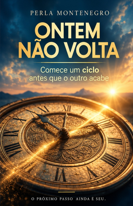 Libro Ontem não volta Perla Montenegro Paiva