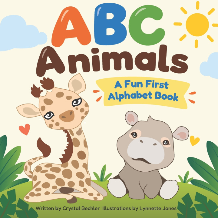 Livro ABC Animals Crystal Renee Bechler