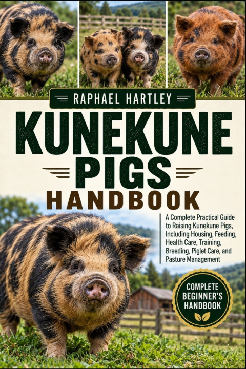 Libro KUNEKUNE PIGS HANDBOOK RAPHAEL HARTLEY
