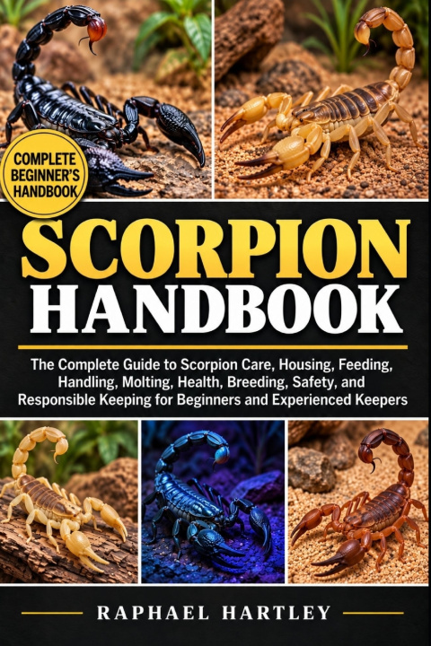Libro SCORPION HANDBOOK RAPHAEL HARTLEY