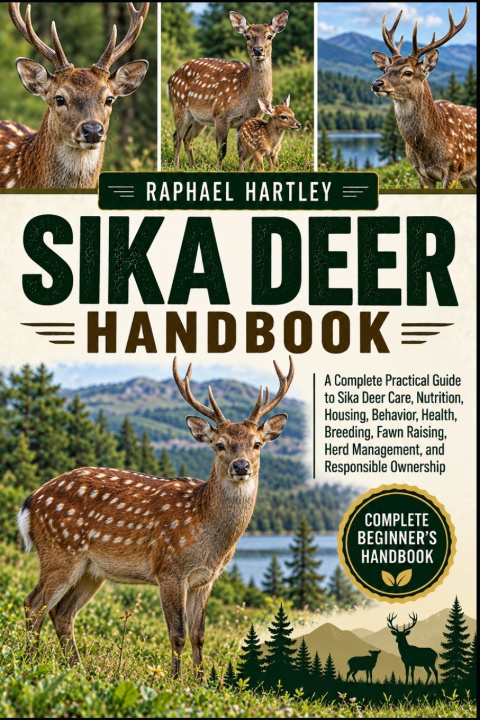 Libro SIKA DEER HANDBOOK RAPHAEL HARTLEY