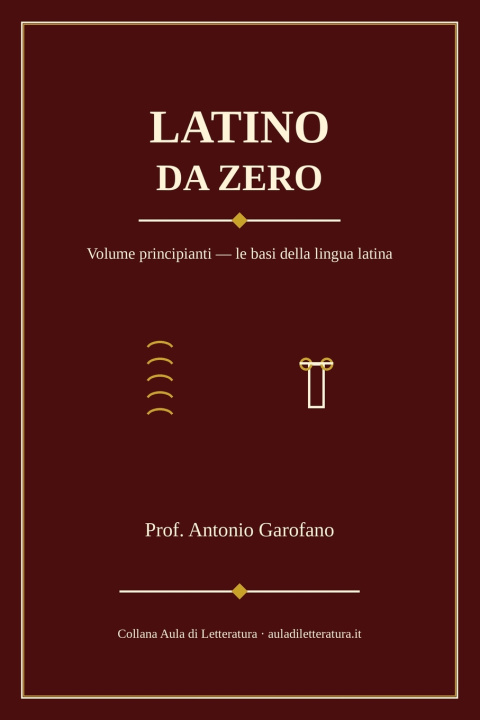 Livro Latino da zero Antonio Garofano