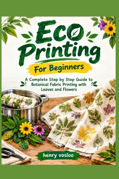 Book Eco Printing For Beginners HENRY VOSLOO