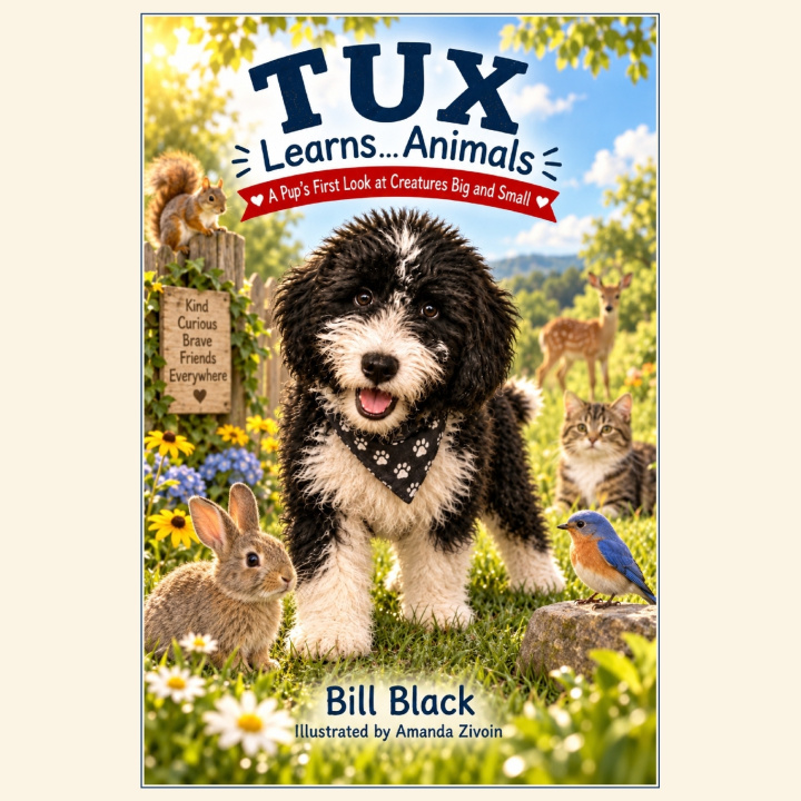 Buch TUX Learns... Animals Bill Black