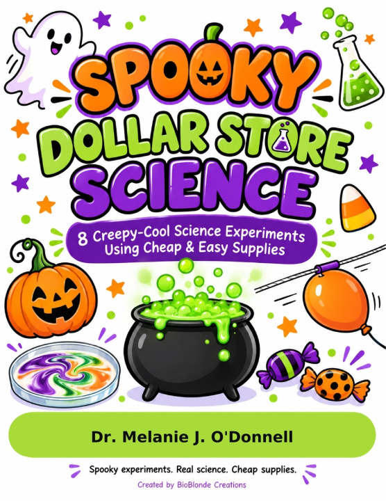 Libro Spooky Dollar Store Science Melanie J O'Donnell