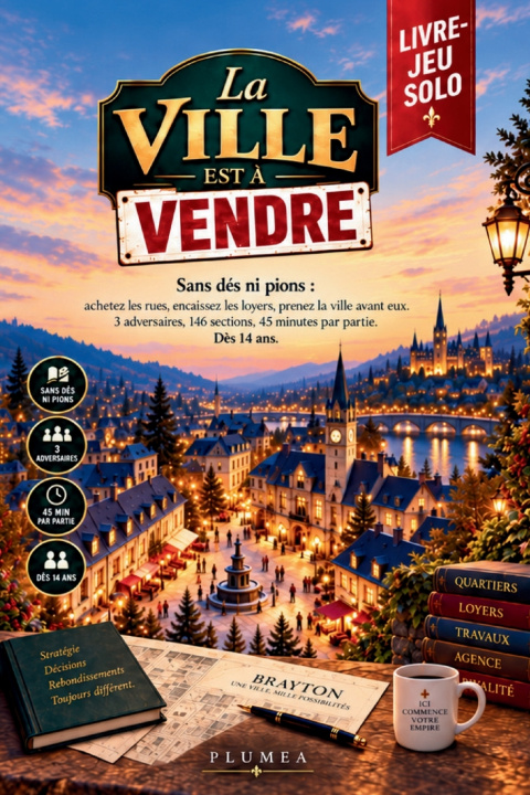 Książka La ville est à vendre Pluméa