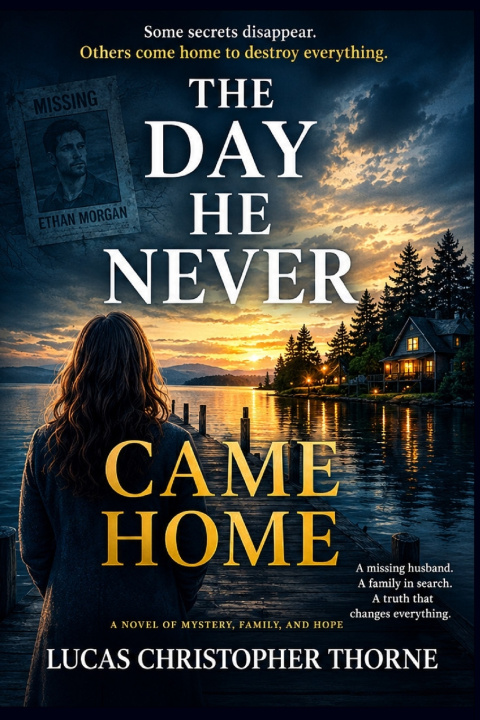 Książka THE DAY HE NEVER CAME HOME Lucas Christopher Thorne