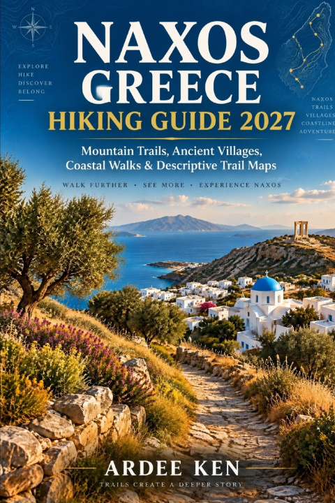 Książka NAXOS GREECE HIKING GUIDE 2027 ARDEE KEN