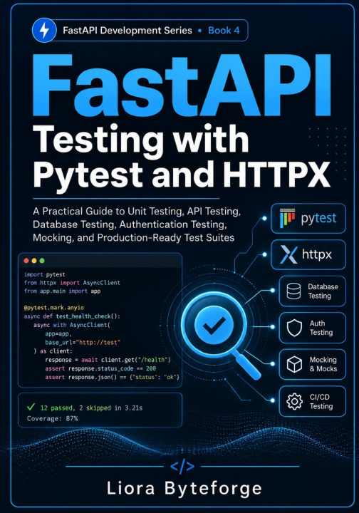 Buch FastAPI Testing with Pytest and HTTPX Liora Byteforge