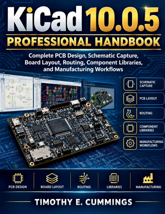 Książka KiCad 10.0.5 Professional Handbook Timothy E Cummings