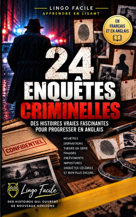 Livro 24 Enquêtes criminelles LINGO FACILE