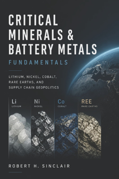 Książka Critical Minerals & Battery Metals Fundamentals Robert H. Sinclair