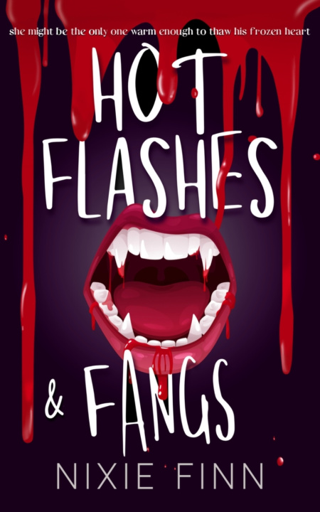 Boek Hot Flashes & Fangs Nixie Finn