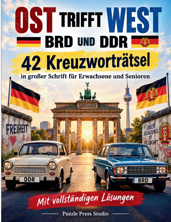 Boek OST TRIFFT WEST - BRD UND DDR Puzzle Press Studio