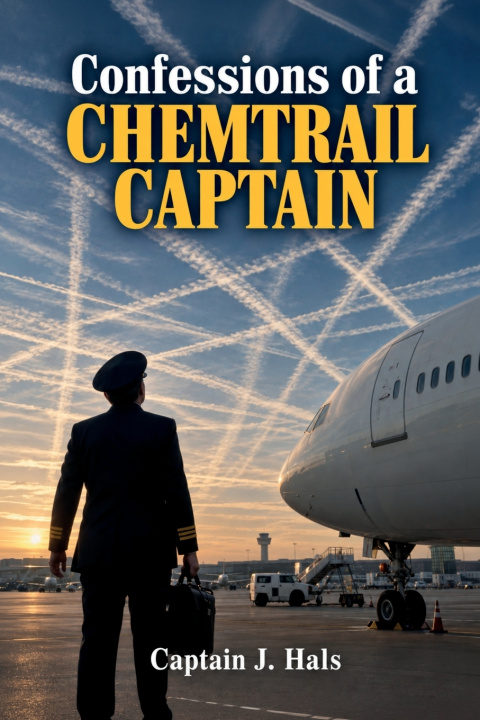 Kniha Confessions of a Chemtrail Captain J. Hals.