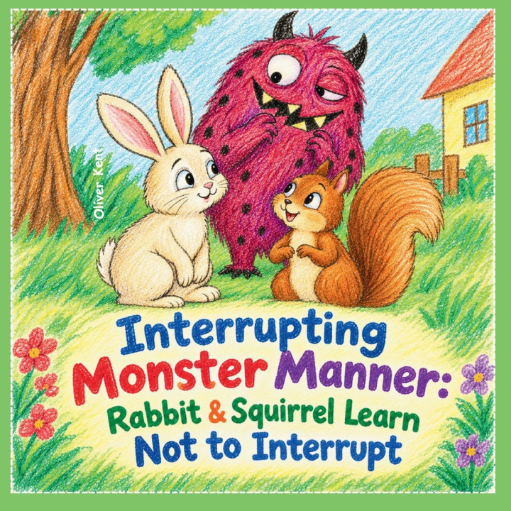 Livro Interrupting Monster Manner Oliver Kent