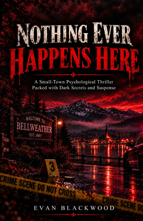 Βιβλίο Nothing ever happens here Evan Blackwood