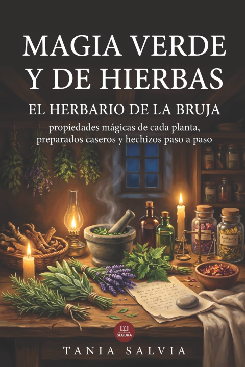 Kniha Magia verde y de hierbas Tania Salvia