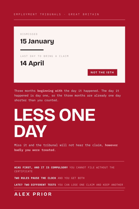 Livro Less One Day Alex Prior