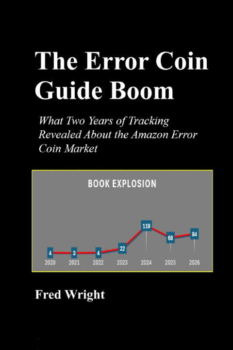Książka The Error Coin Guide Boom Fred Wright