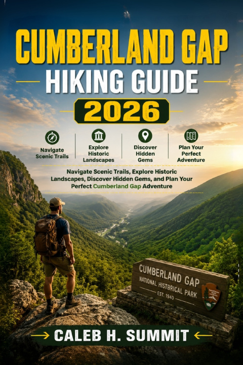 Libro CUMBERLAND GAP HIKING GUIDE 2026 CALEB H. SUMMIT
