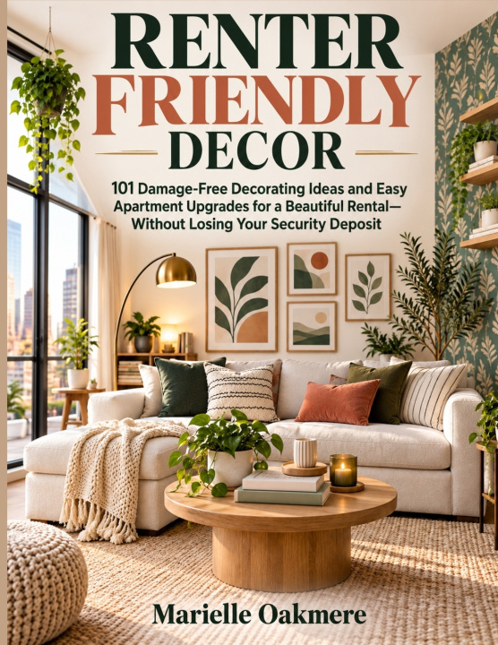 Kniha RENTER FRIENDLY DECOR Marielle Oakmere