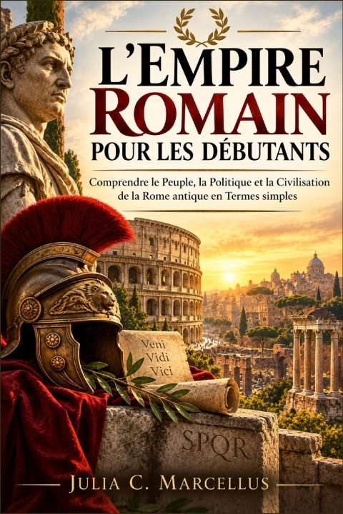 Livro L'Empire Romain pour les Débutants Julia C. Marcellus