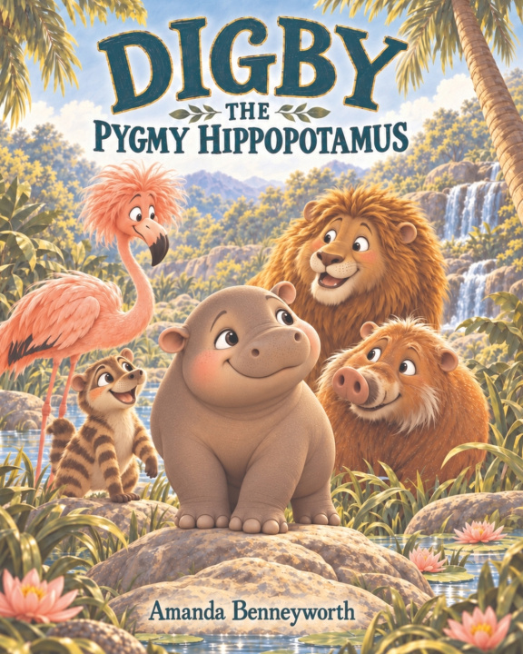 Książka Digby the Pygmy Hippopotamus Amanda Benneyworth