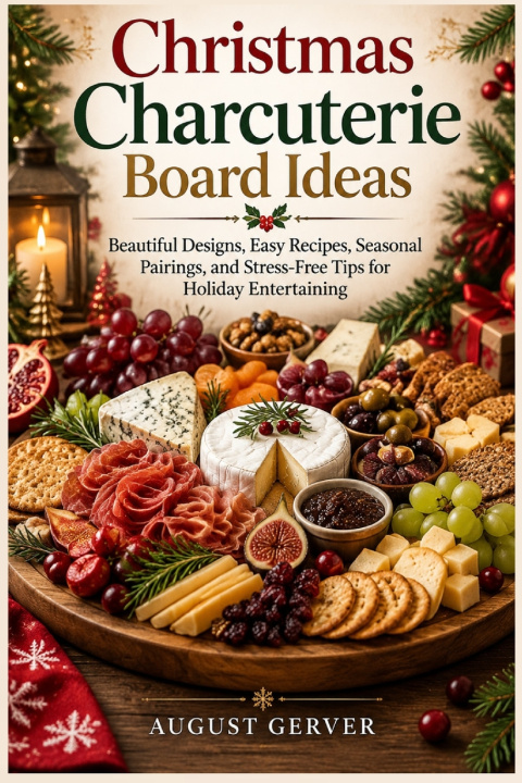 Kniha Christmas Charcuterie Board Ideas August Gerver