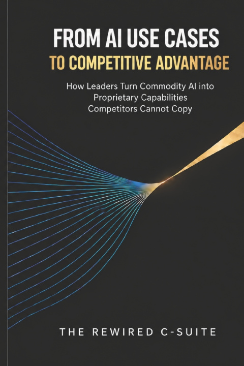 Knjiga From AI Use Cases to Competitive Advantage Editorial The Rewired C-Suite
