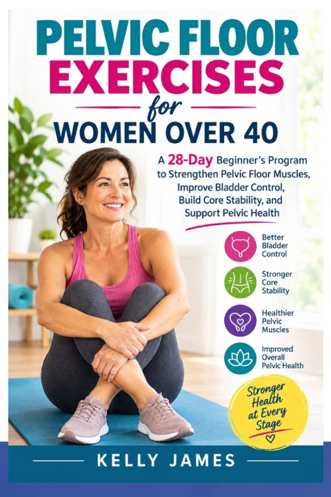 Knjiga Pelvic Floor Exercises for Women Over 40 kelly james