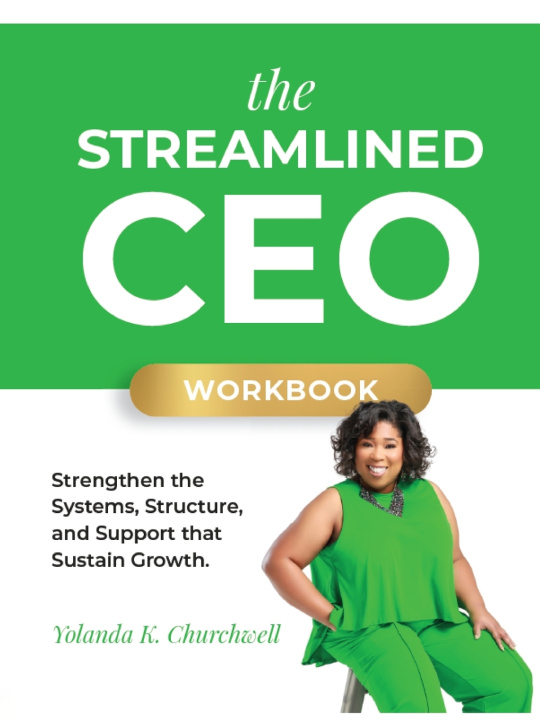 Βιβλίο The Streamlined CEO Workbook Yolanda Churchwell