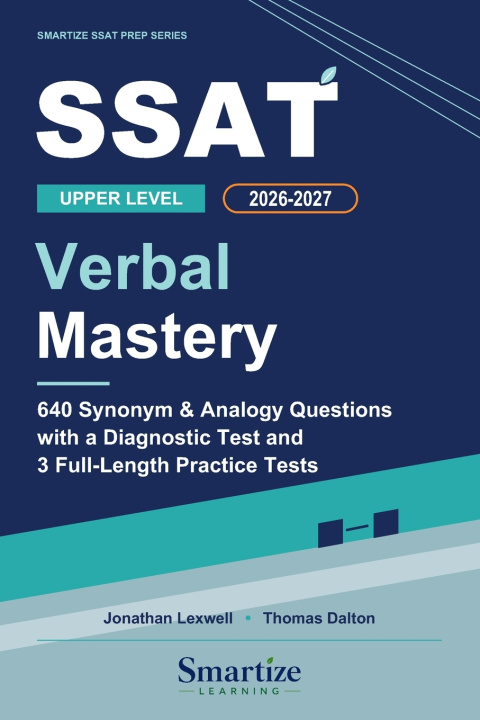 Книга SSAT Upper Level Verbal Mastery Thomas Dalton
